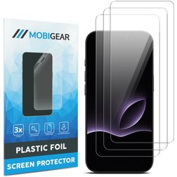 Mobigear iPhone 17 Protection d'écran Film - Compatible coque (Lot de 3)