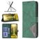 Mobigear Rhombus Housse Google Pixel 7a Etui Porte-Monnaie - Vert