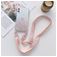 Mobigear Lanyard iPhone 13 Coque avec cordon en TPU Souple - Rose