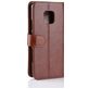 Mobigear Wallet Housse Huawei Mate 20 Pro Etui Porte-Monnaie - Cognac