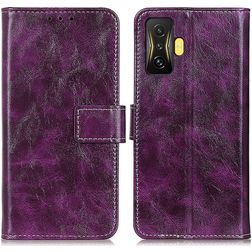 Mobigear Basic Housse POCO F4 GT Etui Porte-Monnaie - Violet