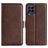 Mobigear Slim Magnet Samsung Galaxy M53 Étui Portefeuille - Marron