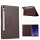 Mobigear Classic Coque Samsung Galaxy Tab S11 + Porte-crayon - Marron