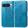 Mobigear Butterfly Housse Google Pixel 9 Etui Porte-Monnaie - Bleu