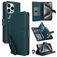 Mobigear Wallet Housse iPhone 15 Pro Etui Porte-Monnaie - Vert