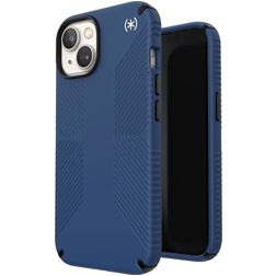 Speck Presidio2 Grip Coque iPhone 14 Plus Coque arrière Rigide Anti-Chocs - Coastal Blue