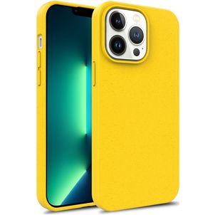 Mobigear Bio Coque iPhone 15 Plus Coque arrière en Eco-Friendly - Jaune