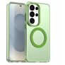 Mobigear Shockproof Samsung Galaxy S26 Ultra MagSafe Plastique rigide Coque arrière - Vert
