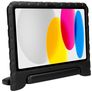Mobiparts Kids Coque iPad 10 (2022) Coque de tablette pour enfants avec Poignée Enfants en EVA - Noir