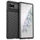 Mobigear Groove Coque Google Pixel 6a Coque arrière en TPU Souple - Noir