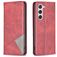 Mobigear Rhombus Slim Housse Samsung Galaxy S23 Etui - Rouge