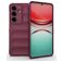 Mobigear Bumpy Coque Samsung Galaxy S26 Coque arrière en TPU Souple - Wine Red