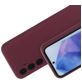 Mobiparts Coque Samsung Galaxy A55 Coque arrière en Silicone - Plum Red