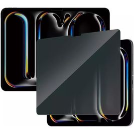 PanzerGlass Ultra-Wide Fit Privacy iPad Pro 13 Pouces (2024) Verre trempé Protection d'écran Confidentialité - Compatible Coque