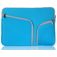 Mobigear Double Zipper Pochette Ordinateur portable en Neoprène 11 Pouces Housse ordinateur - Bleu