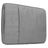 Mobigear Denim Zipper Pochette Ordinateur portable 13 - 14 Pouces Housse ordinateur - Gris