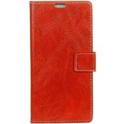 Mobigear Basic Housse Motorola One Power Etui Porte-Monnaie - Rouge