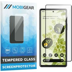 Mobigear Premium Google Pixel 6a Verre trempé Protection d'écran - Compatible coque - Noir