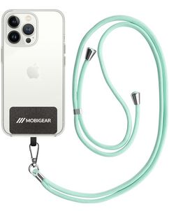 Mobigear Lanyard - Cordon de téléphone universel ajustable - Turquoise