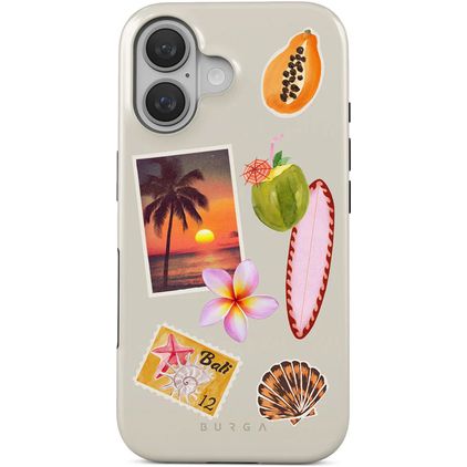 Burga Tough iPhone 16 Plastique rigide Coque arrière Antichoc - Sun Chaser
