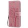 Mobigear Tree Housse LG V60 ThinQ Etui Porte-Monnaie - Rose