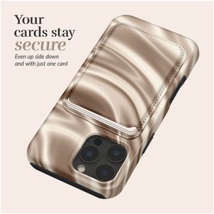 MIO - Porte Cartes en - 3 Cartes - Compatible MagSafe - Silky Dreams