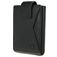 Valenta Card Case Pocket Premium - Porte Cartes en en Cuir véritable - 10 Cartes - Noir