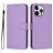 Mobigear Urban Wallet Housse iPhone 16 Pro Max Etui Porte-Monnaie - Violet
