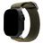 Mobilize Elastic Bracelet Nylon Apple Watch Bracelet élastique - 42/41/40/38 mm - Khaki