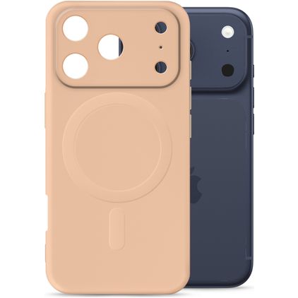 My Style Protective Flex Coque iPhone 17 Pro Max MagSafe Coque arrière en TPU Souple - Soft Pink