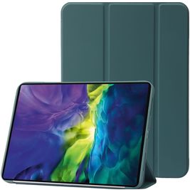 Mobigear Tri-Fold Gel Coque iPad 11 (2025) Etui en TPU,Similicuir - Vert