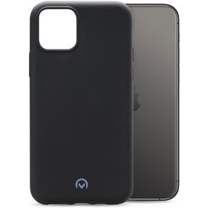 Mobilize Rubber Gelly Coque iPhone 11 Pro Max Coque arrière en TPU Souple - Matt Black