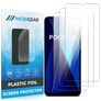 Mobigear POCO C65 Protection d'écran Film - Compatible Coque (Lot de 3)