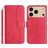 Mobigear S Line Housse iPhone 17 Pro Etui Porte-Monnaie - Rouge