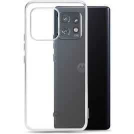 Mobilize Gelly Coque Transparente Motorola Edge 40 Pro Coque arrière en TPU Souple - Transparent