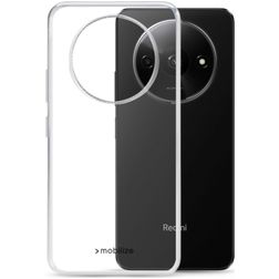 Mobilize Gelly Coque Transparente Xiaomi Redmi A3 Coque arrière en TPU Souple - Transparent