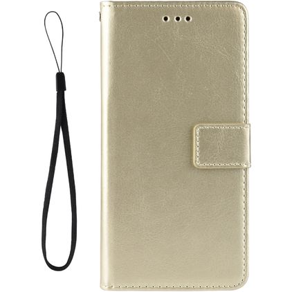 Mobigear Wallet Housse Nokia 3.2 Etui Porte-Monnaie - Or