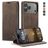 CaseMe 013 iPhone 17 Pro Étui Portefeuille - Coffee