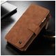 Caseme 007 Housse iPhone 6s Etui avec Coque Détachable Porte-Monnaie - Marron