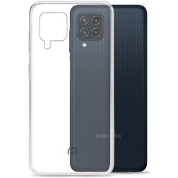 Mobilize Gelly Coque Transparente Samsung Galaxy M22 Coque arrière en TPU Souple - Transparent