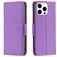 Mobigear Excellent Housse iPhone 16 Pro Etui Porte-Monnaie - Violet