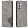 Mobigear Rhombus Slim Housse Samsung Galaxy S25 Etui - Gris