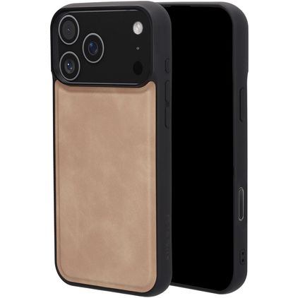 Mobiparts Classic Coque iPhone 18 Pro Max MagSafe Coque arrière - Moonstone Beige