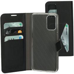 Mobiparts Classic Wallet Housse Samsung Galaxy S20 Plus Etui Porte-Monnaie - Noir