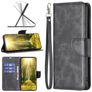 Mobigear Excellent Housse Motorola Moto E32 Etui Porte-Monnaie - Noir