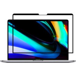 GrizzlyCoat MacBook Pro 16 Pouces (2019-2020) Protection d'écran Anti-Glare Film - Compatible Coque - Noir Model A2141