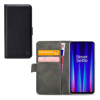 Mobilize Classic Gelly Wallet Housse OnePlus Nord CE 2 Etui Porte-Monnaie - Noir
