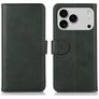 Mobigear Wallet Housse iPhone 17 Pro Max Etui Porte-Monnaie - Vert
