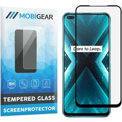 Mobigear Premium Realme X3 SuperZoom Verre trempé Protection d'écran - Compatible Coque - Noir