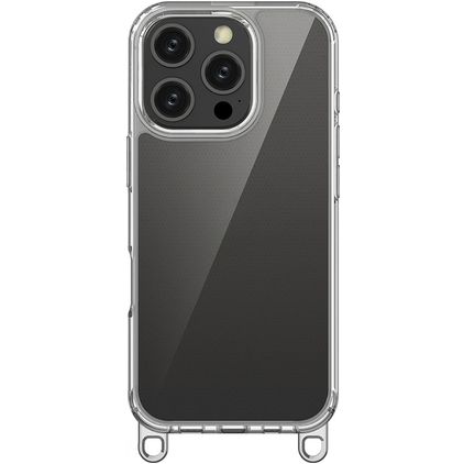Mobigear Bungy Coque iPhone 16 Pro Coque arrière Rigide - Argent